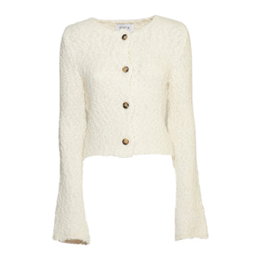 Louise alpaca wool cardigan
