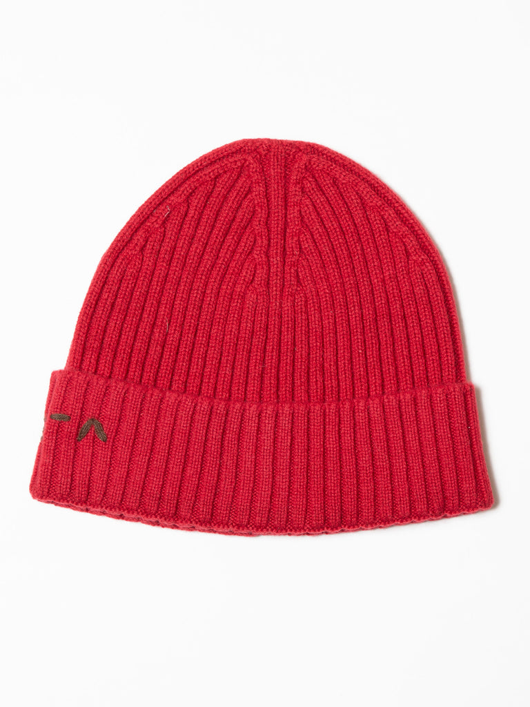 Milano red cashmere hat