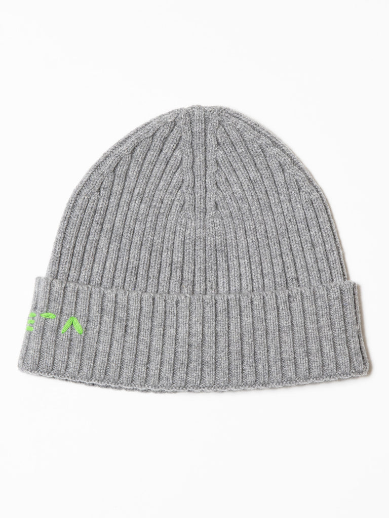 Milano grey cashmere beanie
