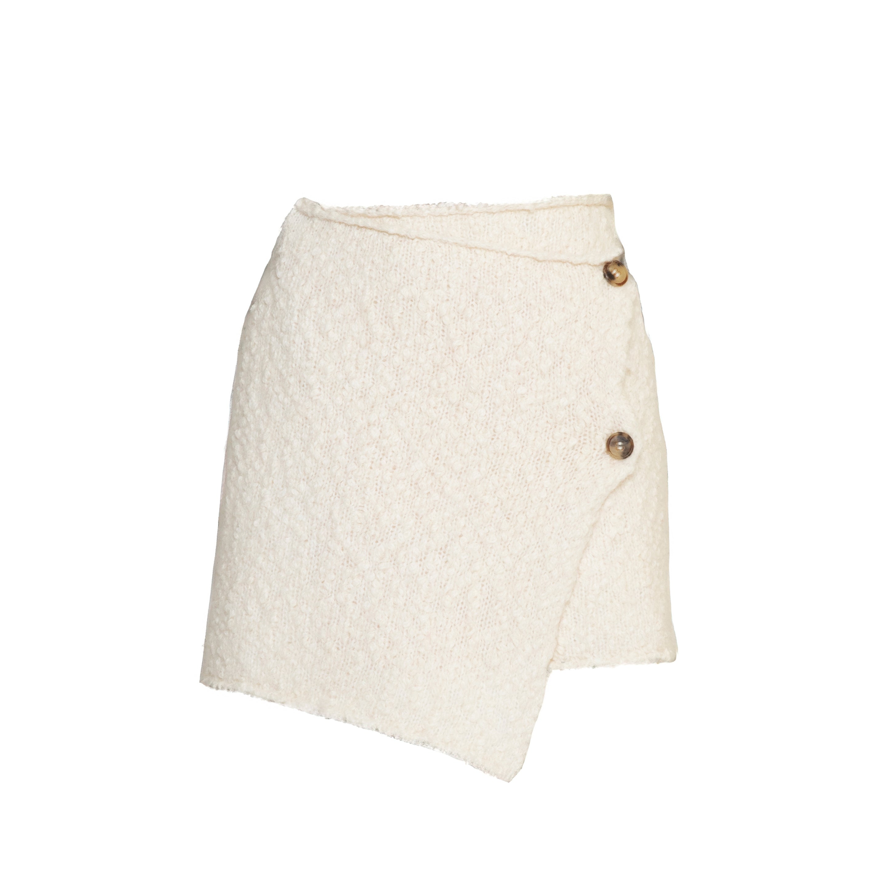 Thelma alpaca wool miniskirt