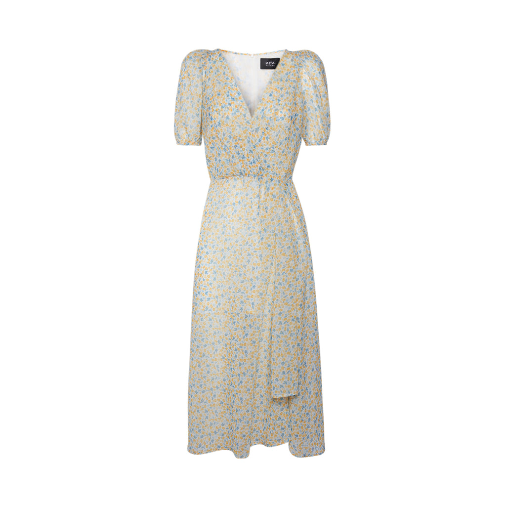 Sveta Milano long floral dress Berkeley. Long floral dress. Floral midi dress. Party holiday dress. Floral dress. Luxury fashion. Slow fashion. Timeless fashion. Luxury clothing brands. Frauen kleider. Robe de femmes. Abito donna. 